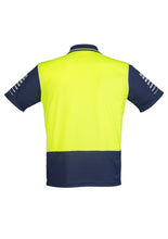 Load image into Gallery viewer, Mens Hi Vis Zone Short Sleeve Polo

